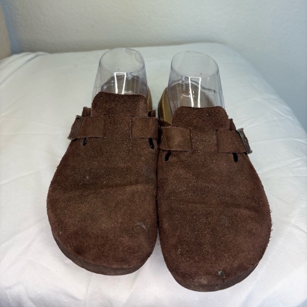 Brown Suede Women's Shoes